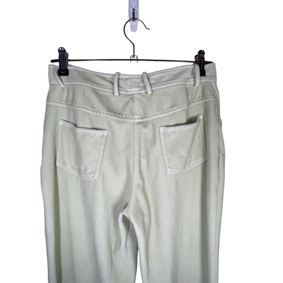 St. John Sport by‎ Marie Gray Size 4 Velour Velvet Spring Green Pants Vintage - Picture 4 of 15